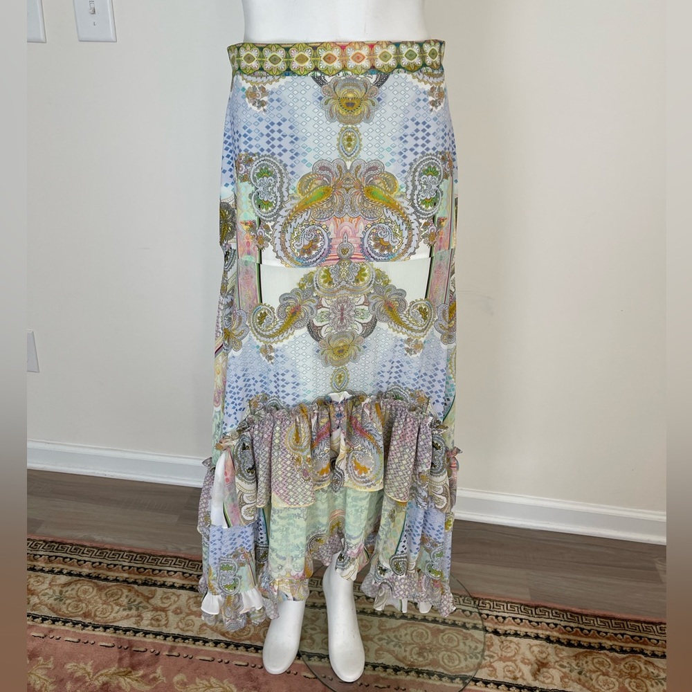 Alexis tiered maxi skirt - Picture 3 of 7